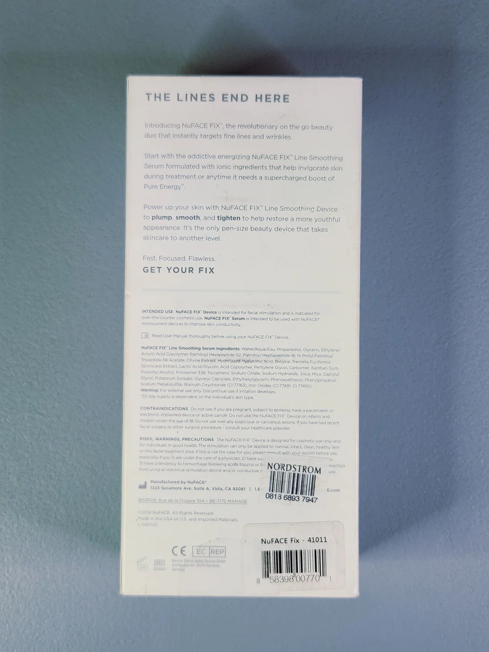 NuFACE FIX White Line Smoothing Device